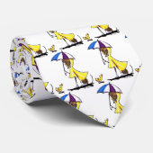 Italiaanse Greyhound Raincoat Stropdas (Opgerold)