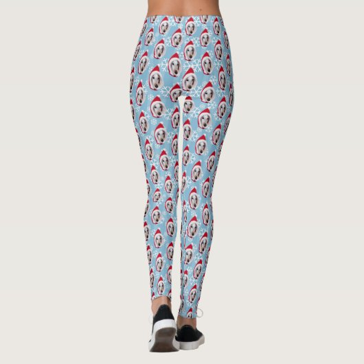 Italiaanse Greyhound Santa Leggings (Achterkant)