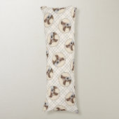 Italiaanse Greyhound schilderij Sable Originele ho Lichaamskussen (Voorkant Verticaal)