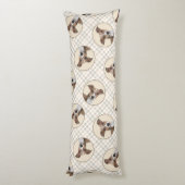 Italiaanse Greyhound schilderij Sable Originele ho Lichaamskussen (Achterkant (Verticaal))