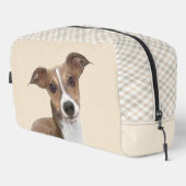 Italiaanse Greyhound schilderij Sable Originele ho Toilettasje (Rechterhoek)