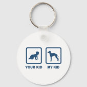 Italiaanse Greyhound Sleutelhanger (Voorkant)
