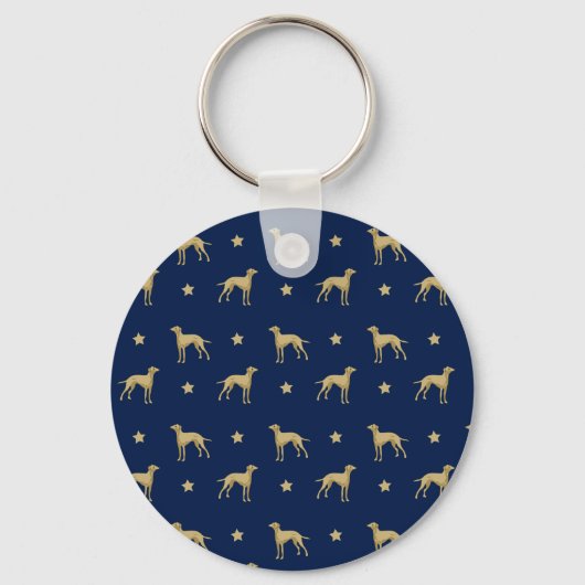 ITALIAANSE GREYHOUND SLEUTELHANGER (Voorkant)