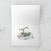 Italiaanse Greyhound Snow Play Kaarten (Binnen)