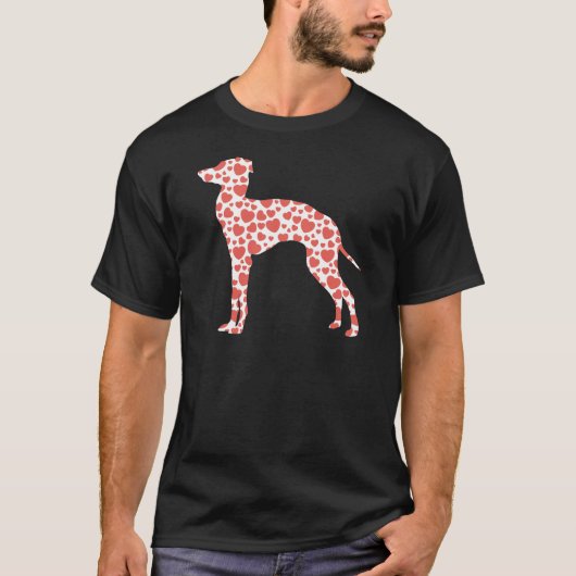 Italiaanse Greyhound T-shirt (Voorkant)
