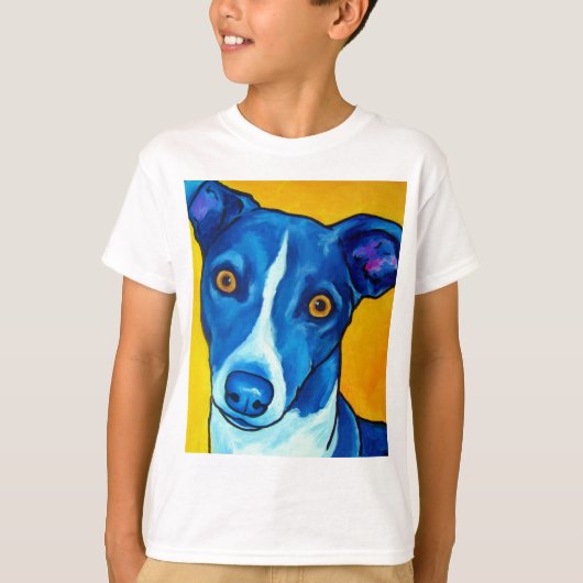 Italiaanse Greyhound T-shirt (Voorkant)