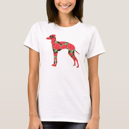 Italiaanse Greyhound T-shirt (Voorkant)