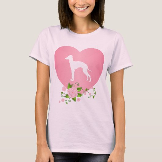 Italiaanse Greyhound T-shirt (Voorkant)