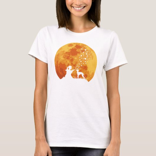 Italiaanse Greyhound T-shirt (Voorkant)