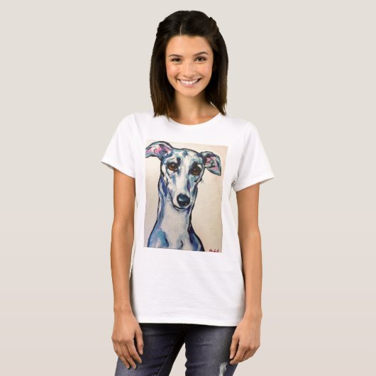 Italiaanse Greyhound T-shirt (Voorkant volledig)