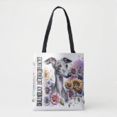 Italiaanse Greyhound Tote Bag (Voorkant)