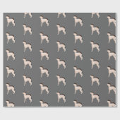 Italiaanse Greyhound Wrapping Papper Cadeaupapier (Vlak)