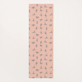 Italiaanse Greyhound yoga pose Yogamat (Achterkant)