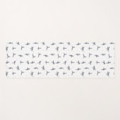Italiaanse Greyhound yoga pose Yogamat (Voorkant (horizontaal))