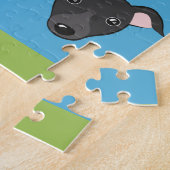 Italiaanse Greyhounds Cute Cartoon Colorful Pop ar Legpuzzel (Zijkant)