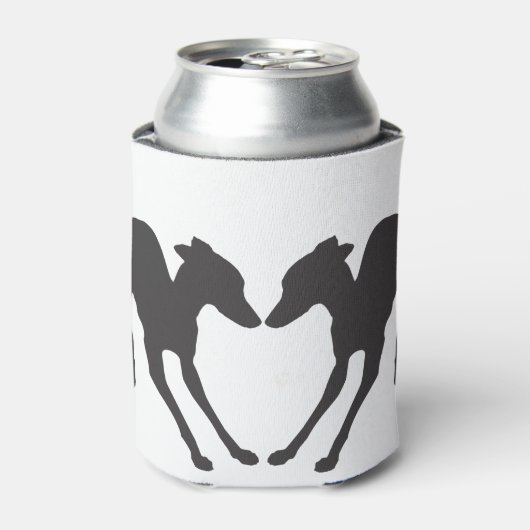 Italiaanse Greyhounds Speelbare IG's Blikjeskoeler (Blikje Voorkant)