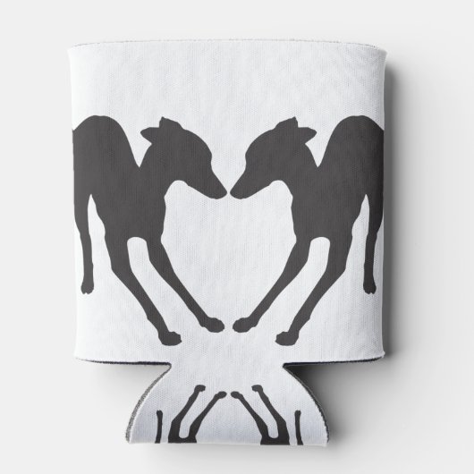 Italiaanse Greyhounds Speelbare IG's Blikjeskoeler (Achterkant)