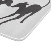 Italiaanse Greyhounds Speelbare IG's Snijplank (Hoek)