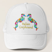Italiaanse Greyhounds Trucker Pet (Voorkant)