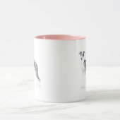 Italiaanse Greyhoundstijl Mok (Midden)