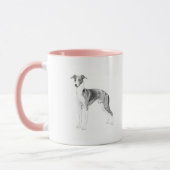Italiaanse Greyhoundstijl Mok (Links)