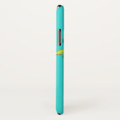 Italiaanse grieshond die bloemen tekent Case-Mate iPhone case (Achterkant / rechts)