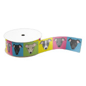 Italiaanse griezelige cartoon pop grosgrain lint (Spoel)