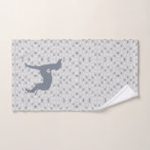 Italiaanse Grijzige Bathroom Hand Guest Towel Handdoek (Handdoek)