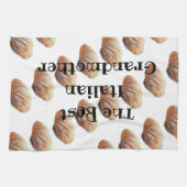 Italiaanse grootmoeder - Keukendoek Theedoek (Horizontaal)