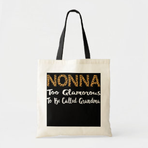Italiaanse grootmoeder nonna is te glamoureus tote bag