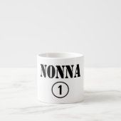 Italiaanse grootmoeders : Nonna Numero Uno Espresso Kop (Voorkant)