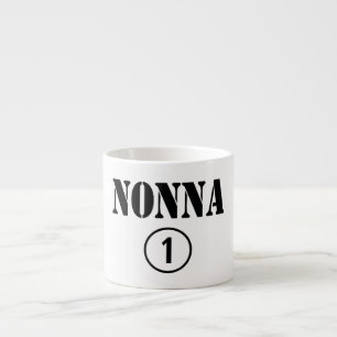 Italiaanse grootmoeders : Nonna Numero Uno Espresso Kop
