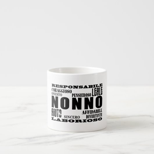 Italiaanse grootvaders : Kwaliteit Espresso Kop (Voorkant)