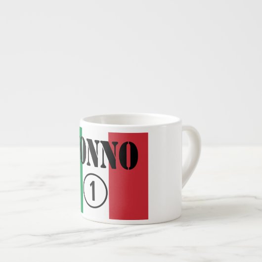 Italiaanse grootvaders : Nonno Numero Uno Espresso Kop (Voorkant rechts)