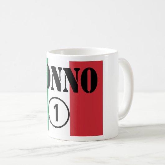 Italiaanse grootvaders : Nonno Numero Uno Koffiemok (Voorkant rechts)