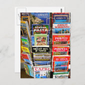 Italiaanse Guidebooks Briefkaart (Voorkant / Achterkant)
