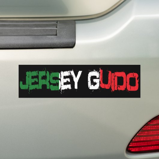 Italiaanse Guido Bumpersticker (Op auto)