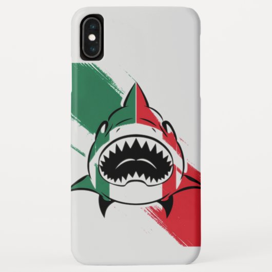 italiaanse haai Case-Mate iPhone case (Achterkant)