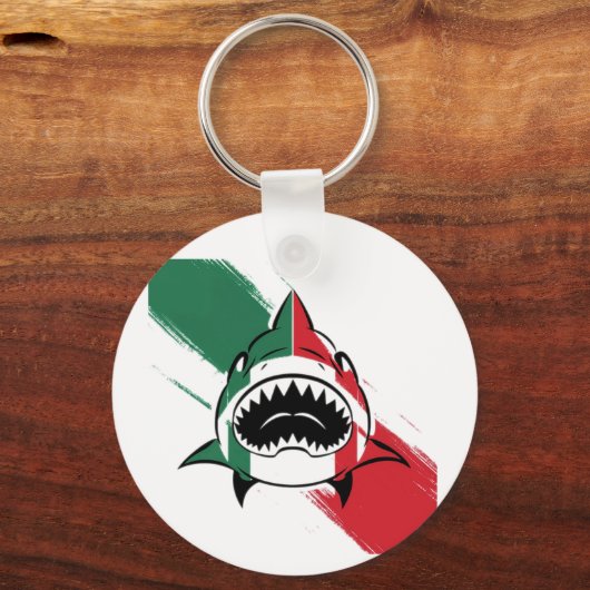 italiaanse haai sleutelhanger (Achterkant)