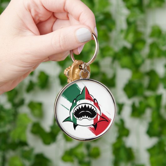 Italiaanse haai sleutelhanger (Hand)
