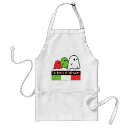 Italiaanse Halloween Ghosts, Fantasmi di Halloween Standaard Schort