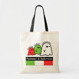 Italiaanse Halloween Ghosts, Fantasmi di Halloween Tote Bag