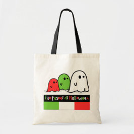 Italiaanse Halloween Ghosts, Fantasmi di Halloween Tote Bag