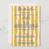 italiaanse hand geschreven krijtstrepen alles in e kaart (Achterkant)