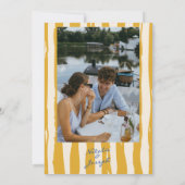 Italiaanse hand geschreven krijtstrepen foto bruil kaart (Achterkant)