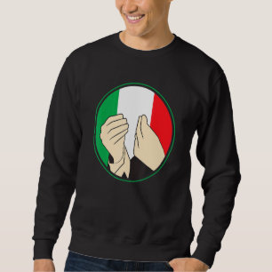 Italiaanse handtekenen of Italiaans bloed geboren Trui