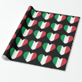 Italiaanse Harten Cadeaupapier (Uitgerold)