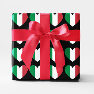 Italiaanse Harten Cadeaupapier