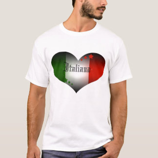 italiaanse hartkopie, Italiana T-shirt