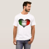 italiaanse hartkopie, Italiana T-shirt (Voorkant volledig)